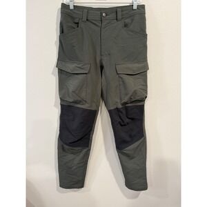 H&M Sport Cargo Pants Women Size S Green Utility Outdoor Hiking Pants